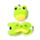 Relaxeazzz Silas the Frog Groda Adoramals Resekudde & Ögonmask
