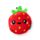 Relaxeazzz Elidi the Strawberry Jordgubbe Foodiemals Resekudde & Ögonmask