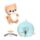 Swapseazzz Adoramals Shuggs the Shiba Inu 2-i-1 Plysch Resekudde & Leksak