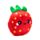 Squidglys Elidi the Strawberry Jordgubbe Foodiemals Plysch Leksak