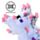 Relaxeazzz Minecraft Axolotl Formad Plysch Resekudde & Ögonmask