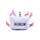 Relaxeazzz Minecraft Axolotl Formad Plysch Resekudde & Ögonmask