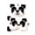Relaxeazzz Minecraft Panda Formad Plysch Resekudde & Ögonmask