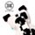 Relaxeazzz Minecraft Panda Formad Plysch Resekudde & Ögonmask