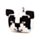 Relaxeazzz Minecraft Panda Formad Plysch Resekudde & Ögonmask