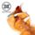 Relaxeazzz Highland Coo Plysch Resekudde & Ögonmask