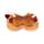 Relaxeazzz Highland Coo Plysch Resekudde & Ögonmask
