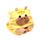 Hoodeazzz Adoramals Raffi the Giraff Plysch Minneskum Resekudde & Huva