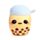 Swapseazzz Foodiemals Boba the Bubble Tea 2-i-1 Plysch Resekudde & Leksak