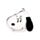 Relaxeazzz Peanuts Snobben Snoopy Plysch Resekudde & Ögonmask