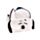 Relaxeazzz Peanuts Snobben Snoopy Plysch Resekudde & Ögonmask