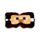 Relaxeazzz Minecraft Steve Formad Plysch Resekudde & Ögonmask