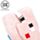 Relaxeazzz Minecraft Gris Formad Plysch Resekudde & Ögonmask