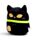 Squidglys Spooky Svart Katt Plysch Leksak