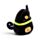 Squidglys Spooky Svart Katt Plysch Leksak