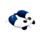 Relaxeazzz Adoramals Panda Plysch Minneskum Resekudde
