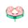 Relaxeazzz Foodiemals Lana the Watermelon Vattenmelon Plysch Minneskum Resekudde