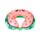 Relaxeazzz Foodiemals Lana the Watermelon Vattenmelon Plysch Minneskum Resekudde