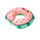 Relaxeazzz Foodiemals Lana the Watermelon Vattenmelon Plysch Minneskum Resekudde