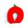 Relaxeazzz Foodiemals Ellie the Strawberry Jordgubbe Plysch Minneskum Resekudde för Barn