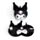 Relaxeazzz Kuromi Hello Kitty Kanin Plysch Resekudde & Ögonmask