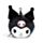 Relaxeazzz Kuromi Hello Kitty Kanin Plysch Resekudde & Ögonmask