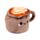 Foodiemals Cappuccino Plysch Dörrstopp