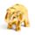 Liten Tur Elefant med Metalliskt Glitter