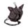 Ihopvikbar Återanvändbar Shoppingväska Lucky the Black Cat Svart Katt