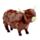 Highland Coo Ko Solcellsfigur