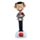 Mr Bean med Teddy Solcellsfigur