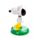 Peanuts Snobben & Woodstock Solcellsfigur