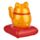 Vinkande Katt Solcellsdriven Figur