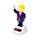 The President Solcellsfigur