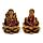 Guld Ganesh & Lakshmi Lotus 2-Pack