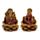 Guld Ganesh & Lakshmi Lotus 2-Pack