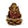 Guld Ganesh & Lakshmi Lotus 2-Pack