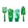 Mumin 3-Pack Planteringsspade, Handgrep & Handskar Trädgårdsset