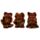 3-Pack Treeman Hear No See No Speak No Evil