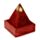 Mangoträ Pyramid Rökelsehållare & Låda för Koner med Buddha & Nätmönster