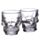 2-Pack Skulls & Roses Dödskalle Shotglas (60ml)