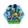 Minecraft Creeper 130-Bitars Format Pussel