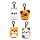 Squidglys Adoramals Pets Mini Nyckelring i Plysch