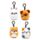 Squidglys Adoramals Pets Mini Nyckelring i Plysch