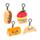 Squidglys Foodiemals Boulangerie Plysch Mini Nyckelring