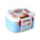 Foodiemals Clip Lock Staplad Lunchlåda med Bestick