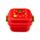 Elidi the Strawberry Foodiemals Clip Lock Staplad Bento Lunchlåda