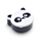 Adoramals Panda Formad Lunchlåda 3-Pack