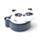 Adoramals Panda Formad Lunchlåda 3-Pack