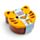 Adoramals Tiger Formad Lunchlåda 3-Pack